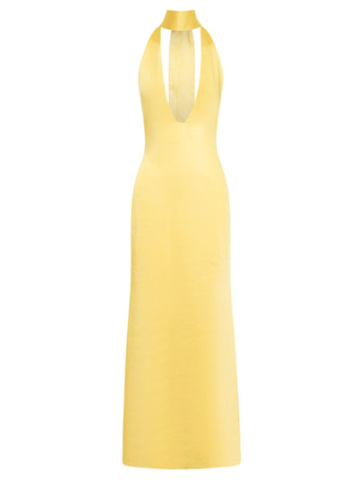 Irina - Vestido largo con escote