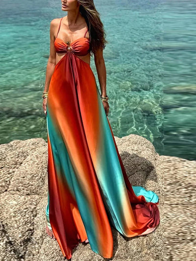 SOLARIA Maxi Dress