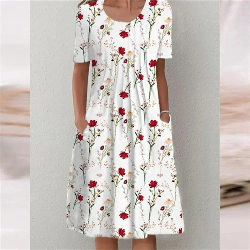 Gardenia - Vestido midi estampado