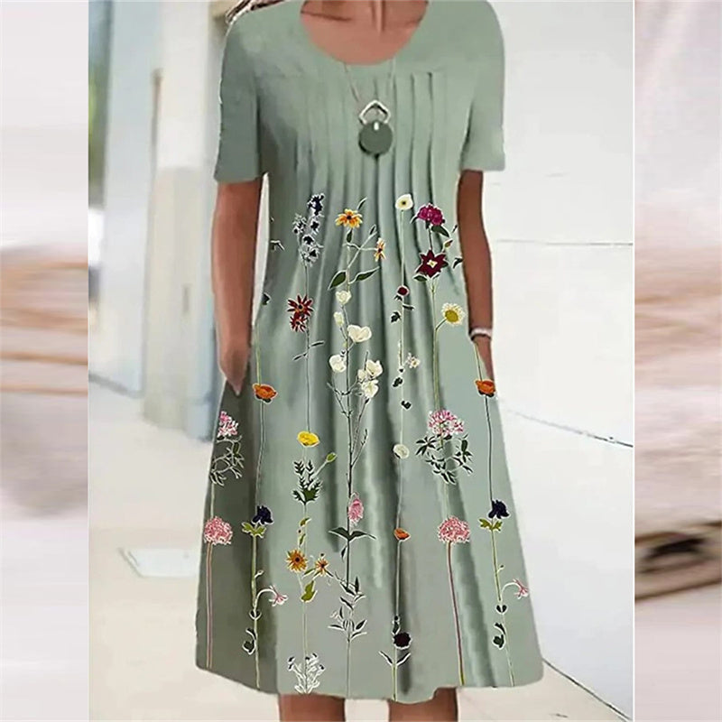 Gardenia - Vestido midi estampado