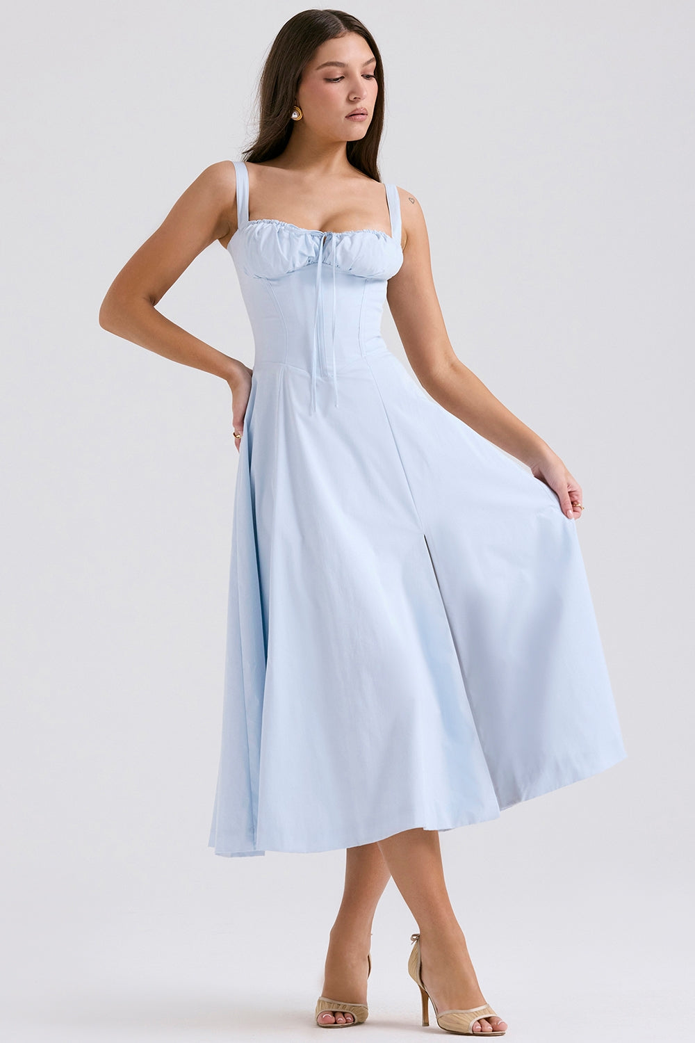 Parma - Vestido con corsé