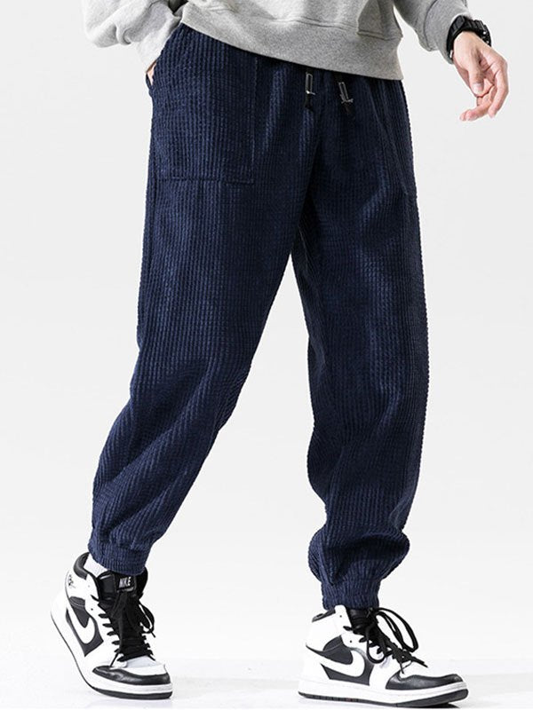 Pantalón de pana estilo jogger